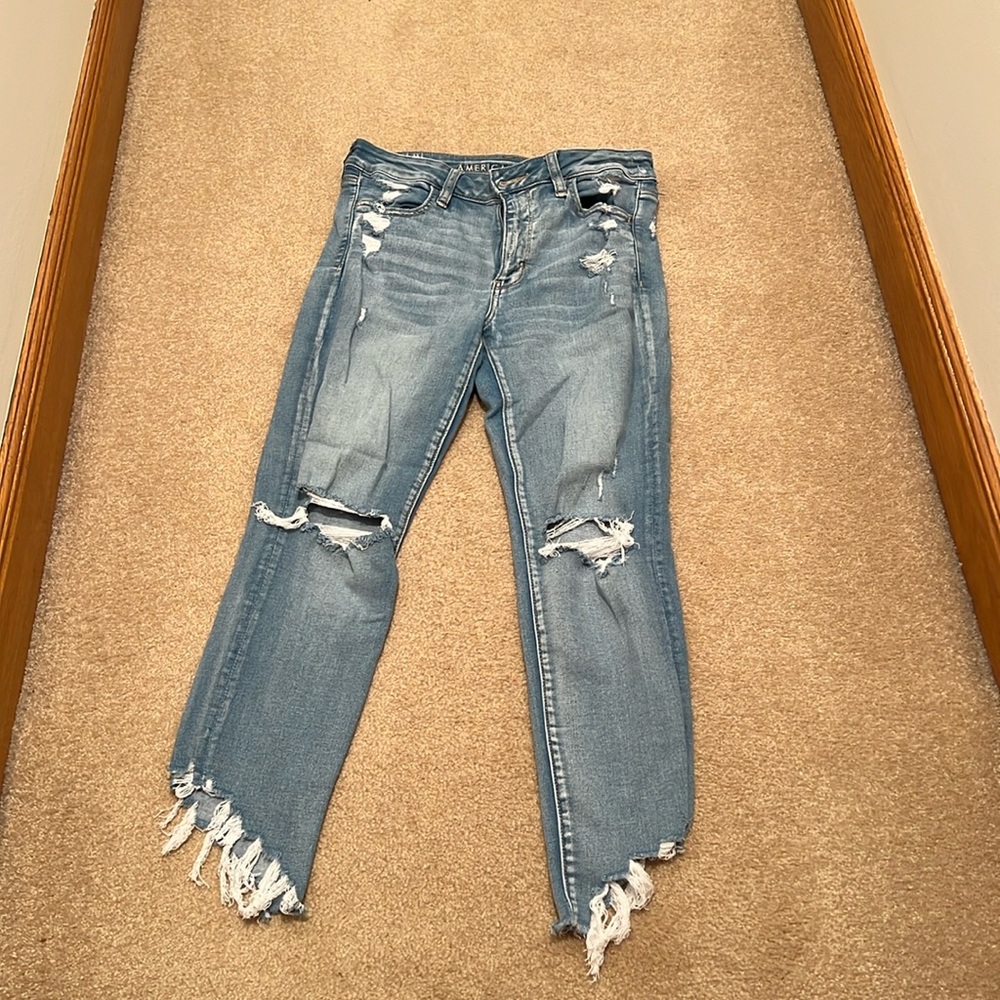 American Eagle Hi Rise Jegging Crop